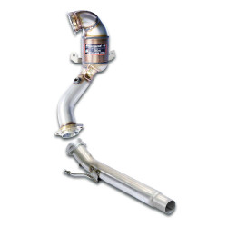 Supersprint Turbo downpipe kit + Metallic catalytic converter SEAT LEON 5F Cupra 2.0 TSI 13-15