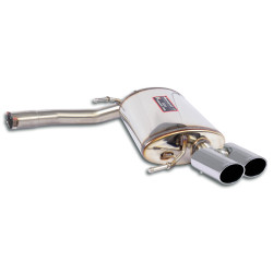 Supersprint Rear exhaust Right 100x75 SEAT LEON 5F ST Wagon 1.8 TSI 16-18