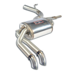 Supersprint Rear exhaust "Stealth" (For OEM diffuser) SKODA KAROQ 4x4 2.0 TFSi 19+