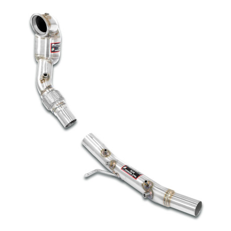 SUPERSPRINT KIPUFOGÓRENDSZER Supersprint Turbo downpipe kit + Metallic catalytic converter WRC (Deletes GPF) VW POLO 2G GTI Facelift 22+ | race-shop.hu