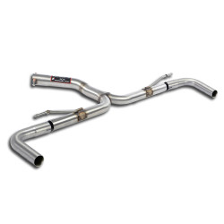 Supersprint Rear pipe "Y-Pipe" Right - Left (Muffler delete) VW GOLF VII GTD 2.0 13+ (Sound Generator)
