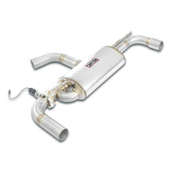 Supersprint Rear exhaust Right - Left VW GOLF VII GTI "Performance" 2.0 TSI 16-19 (with valve)