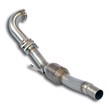 SUPERSPRINT KIPUFOGÓRENDSZER Supersprint Turbo downpipe kit + Metallic catalytic converter VW SCIROCCO 2.0 TSI 15-17 | race-shop.hu