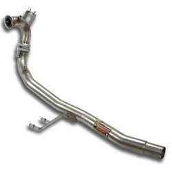 Supersprint Turbo downpipe kit (Replace diesel-sooth filter)With bungs for the pressure fittings and O² sensor VW PASSAT 3C NMS