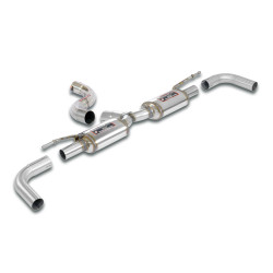 Supersprint Rear exhaust "Racing" VW TIGUAN R 2.0 TFSI 21+ Twin Pipe System