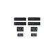 Matricák 3D Sticker Set Maxton Design (Black and Grey) | race-shop.hu