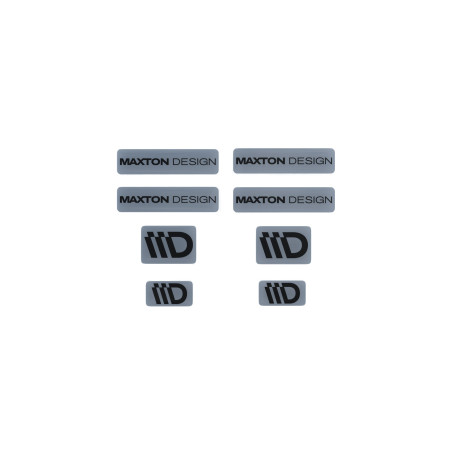 Matricák 3D Sticker Set Maxton Design (Grey and Black) | race-shop.hu