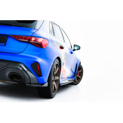 MAXTON DESIGN hátsó oldalsó splitterek Audi RS3 Sportback 8Y Facelift-hez, prepreg karbon
