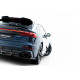 Body kitek és vizuális kiegészítők Prepreg Szénszálas Hátsó Spoiler (függőleges rudakkal) Audi RSQ8 Mk1 Facelift | race-shop.hu