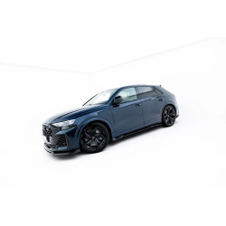 Audi RSQ8 Mk1 Facelift előtti szénszálas splitterek készlete