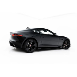 Utcai Pro oldalsó küszöb diffúzorok + lapok Jaguar F-Type X152 Facelift 2 (Fekete + fényes lapok)