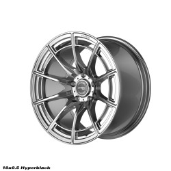 STROM DS-F55 wheel 18x9.5 5x114.3 73.1 ET10, Light Hyper Black