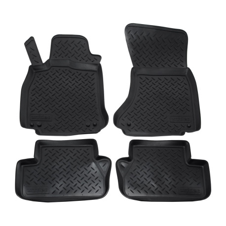 Konkrét típushoz 3D gumiszőnyeg AUDI A4 B8 2007-2015 4 db | race-shop.hu
