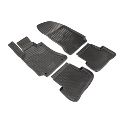 3D gumiszőnyeg MERCEDES C-Class W204 2011-2014 4 db