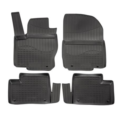Konkrét típushoz 3D gumiszőnyeg MERCEDES GLE C292 2015-2019 4 db | race-shop.hu