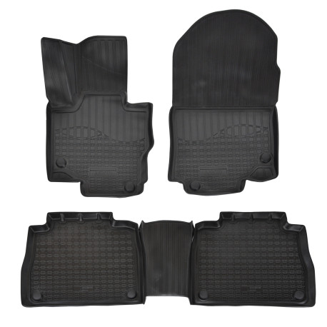 Konkrét típushoz 3D gumiszőnyeg MERCEDES GLE V167 2018- 5 db | race-shop.hu
