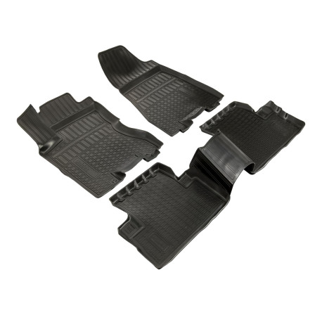 Konkrét típushoz 3D gumiszőnyeg NISSAN X-Trail T31 2007-2014 4 db | race-shop.hu