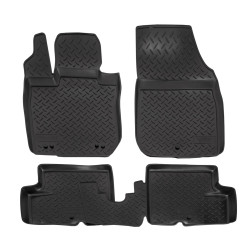 3D gumiszőnyeg NISSAN Terrano 2WD 2010-2017 4 db