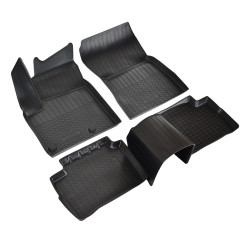 3D gumiszőnyeg NISSAN Qashqai J12 2021- benzin/hibrid 4 db Az e-Power változathoz is használható, azonban a hátsó kardánalagút-b