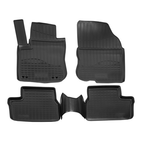 Konkrét típushoz 3D gumiszőnyeg PEUGEOT 2008 2013 - 2018 4 db | race-shop.hu