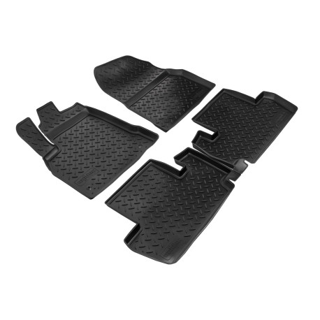 Konkrét típushoz 3D gumiszőnyeg PEUGEOT 3008 2010-2017 4 db | race-shop.hu