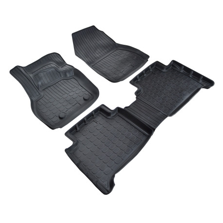 Konkrét típushoz 3D gumiszőnyeg RENAULT ZOE 2012- 2019. ELEKTIC * | race-shop.hu