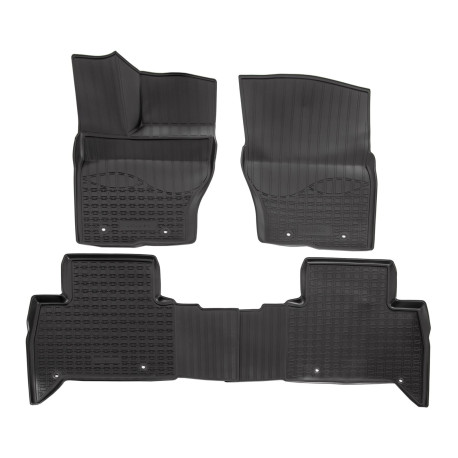 Konkrét típushoz 3D gumiszőnyeg LANDROVER Discovery V 2016 - 4 db | race-shop.hu