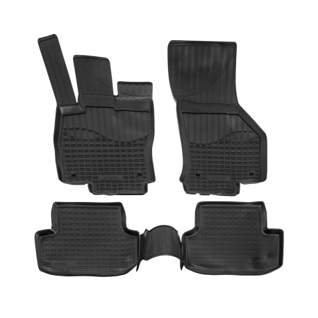 Konkrét típushoz 3D gumiszőnyeg SEAT Leon 2012 -2020 4 db | race-shop.hu
