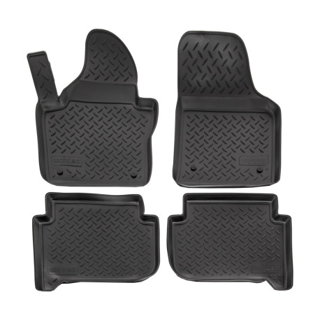 Konkrét típushoz 3D gumiszőnyeg VOLKSWAGEN Touran 2003-2015 4 db | race-shop.hu