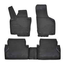 3D gumiszőnyeg VOLKSWAGEN Sharan 2 2010 5 üléses kivitelhez / Seat Alhambra 2010-2017 4 db