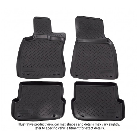Konkrét típushoz 3D gumiszőnyeg PEUGEOT 207 2006-2012 4 db | race-shop.hu