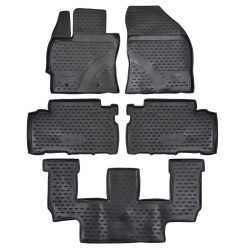 gumiszőnyeg TOYOTA Verso 3 üléssoros kivitelhez 2009-2013 5 db