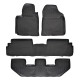 Konkrét típushoz gumiszőnyeg TOYOTA Corolla Verso 2004-2009 4 db | race-shop.hu