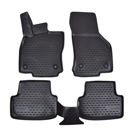 Konkrét típushoz gumiszőnyeg SEAT Leon 2012-2020 4 db | race-shop.hu