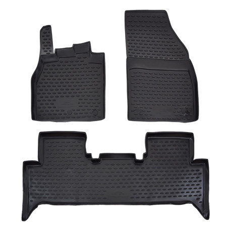 Konkrét típushoz gumiszőnyeg RENAULT Scenic III 06/2010-2016 3db | race-shop.hu