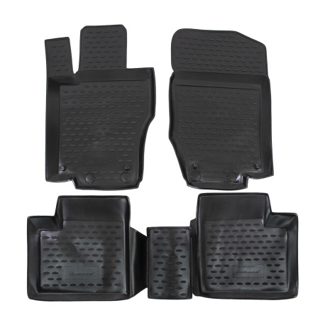 Konkrét típushoz gumiszőnyeg MERCEDES M-Class W164 2006-2012 4 db | race-shop.hu