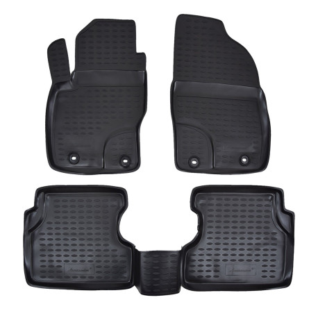 Konkrét típushoz gumiszőnyeg FORD Focus II 2004-2010 4 db | race-shop.hu