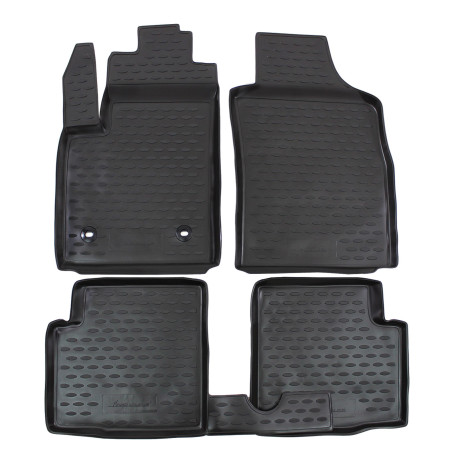 Konkrét típushoz gumiszőnyeg FIAT 500 2008-2020 4 db | race-shop.hu