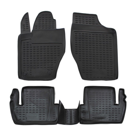 Konkrét típushoz gumiszőnyeg PEUGEOT 307 2001-2008 4 db | race-shop.hu