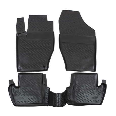 Konkrét típushoz gumiszőnyeg CITROEN C4 2011-2018 4 db | race-shop.hu