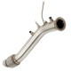 Down pipe, dump pipe Downpipe BMW F25 X3 N47N/ N47S1 | race-shop.hu