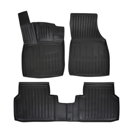 Konkrét típushoz 3D gumiszőnyeg VOLKSWAGEN ID.4 X 2020- / Audi Q4 e-tron FZ 2021- 4 db | race-shop.hu