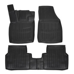 3D gumiszőnyeg SKODA ENYAQ IV 2021- 4 db