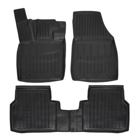 Konkrét típushoz 3D gumiszőnyeg SKODA ENYAQ IV 2021- 4 db | race-shop.hu