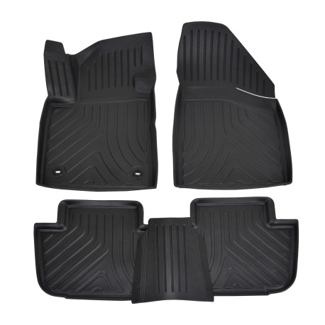 Konkrét típushoz 3D gumiszőnyeg MG 4 EV 2022- 5 db | race-shop.hu