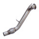 Down pipe, dump pipe RACES Downpipe BMW E81 E82 E87 E88 N47 116D-123D 520D 318D 316 D | race-shop.hu