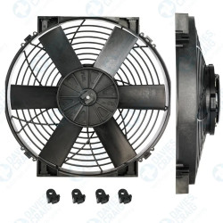 14" High Power Thermatic Electric Fan (24V)