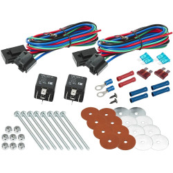 Universal Dual Fan Mounting Kit (24V)