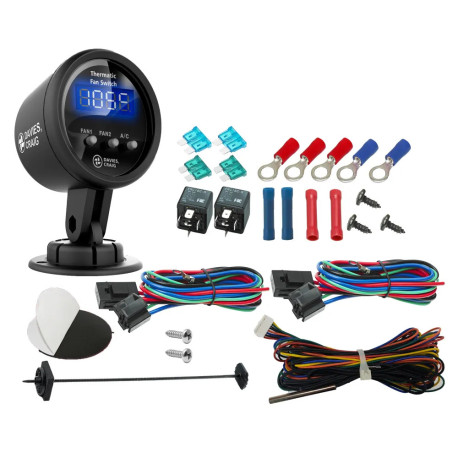 Vízszivattyúk Digital Gauge Thermatic Fan & EWP Switch Kit | race-shop.hu