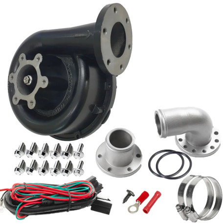 Vízszivattyúk EWP140 Kit Black - Remote Electric Water Pump (12V) | race-shop.hu